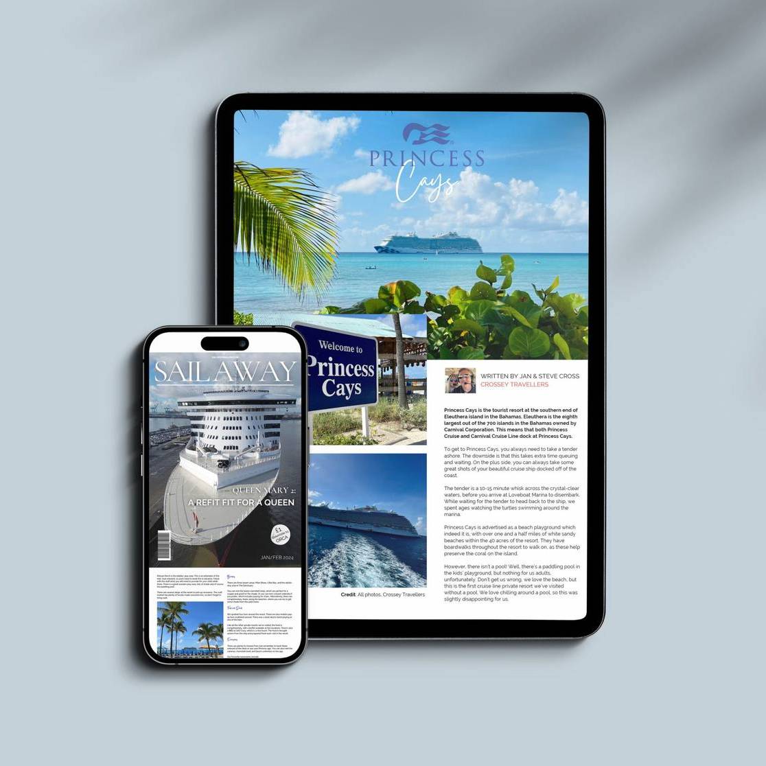 Sail Away Digital Magazine - Issue 4, Jan/Feb Edition Promo
