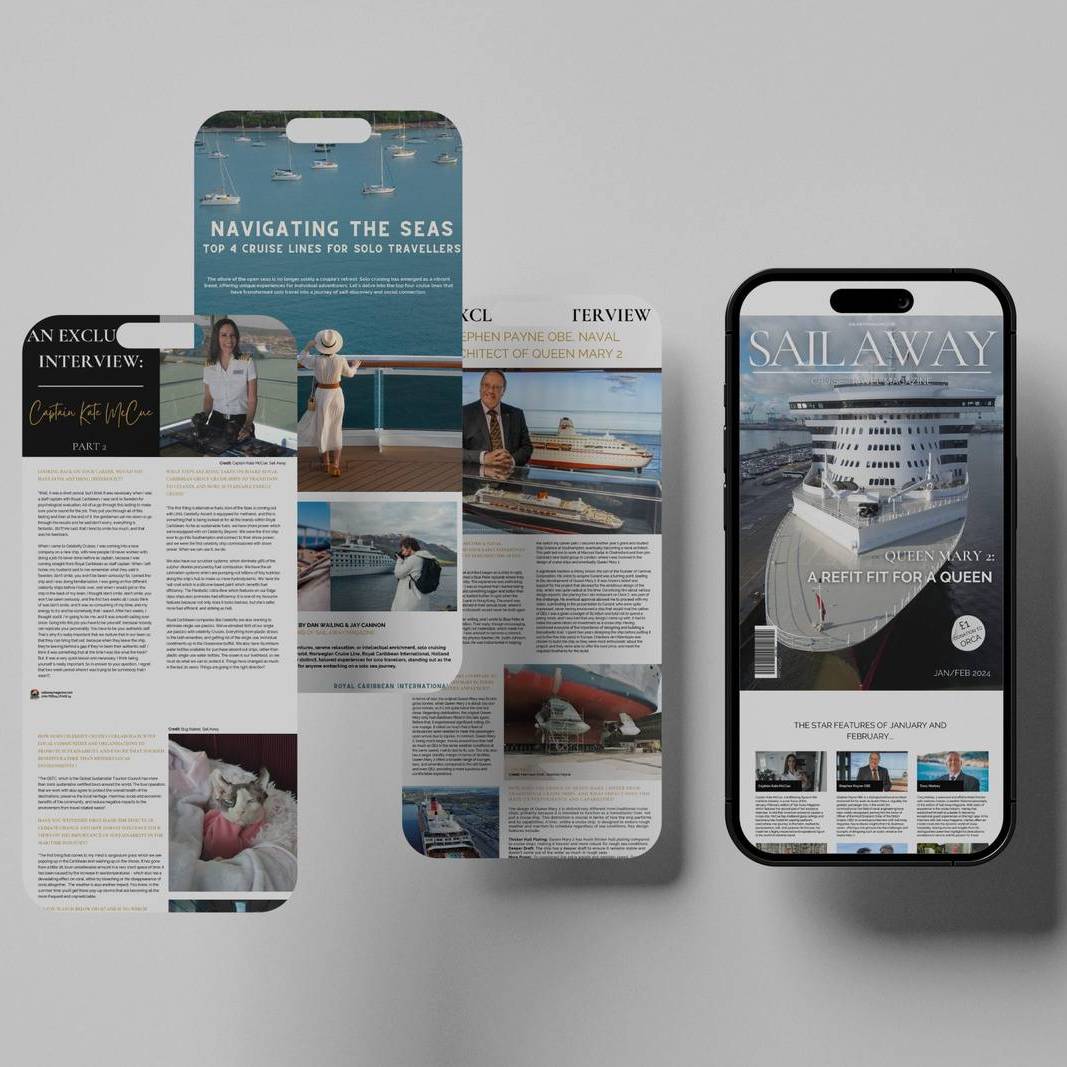 Sail Away Digital Magazine - Issue 4, Jan/Feb Edition Promo