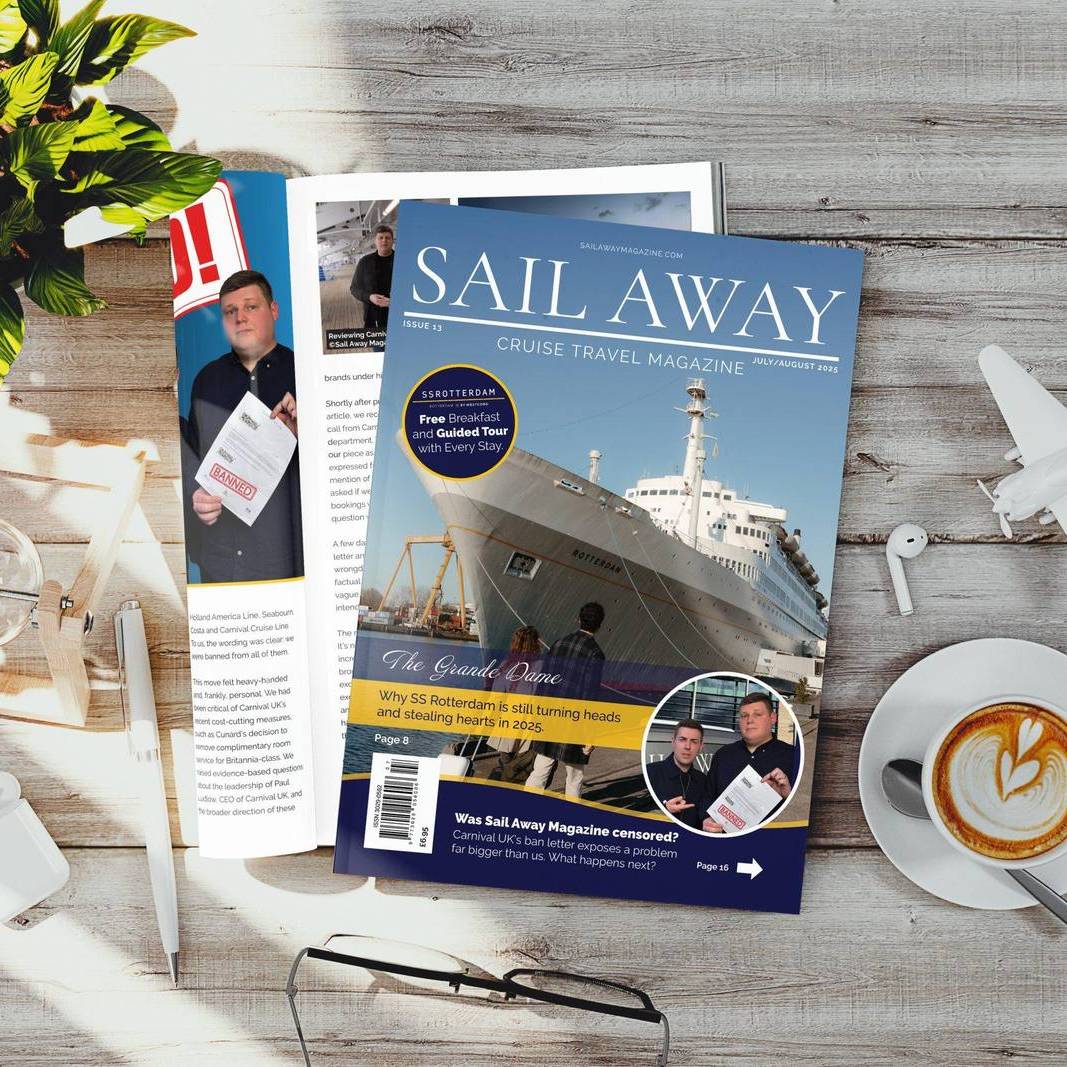 Sail Away Cruise Travel Magazine Issue 13 - Printed Version