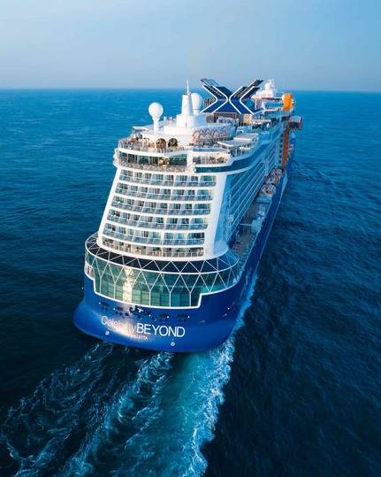 Celebrity Beyond by Drone - Cruise Radio