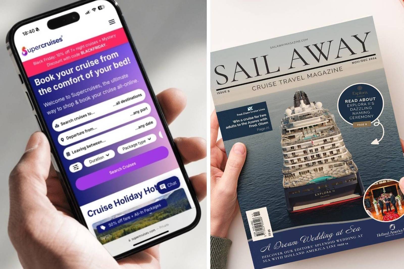 Sail Away Magazine Partners with Supercruises.com - © Copyright: Supercruises.com