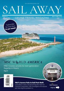 Sail Away Cruise Travel Magazine Issue 12 - Front Cover