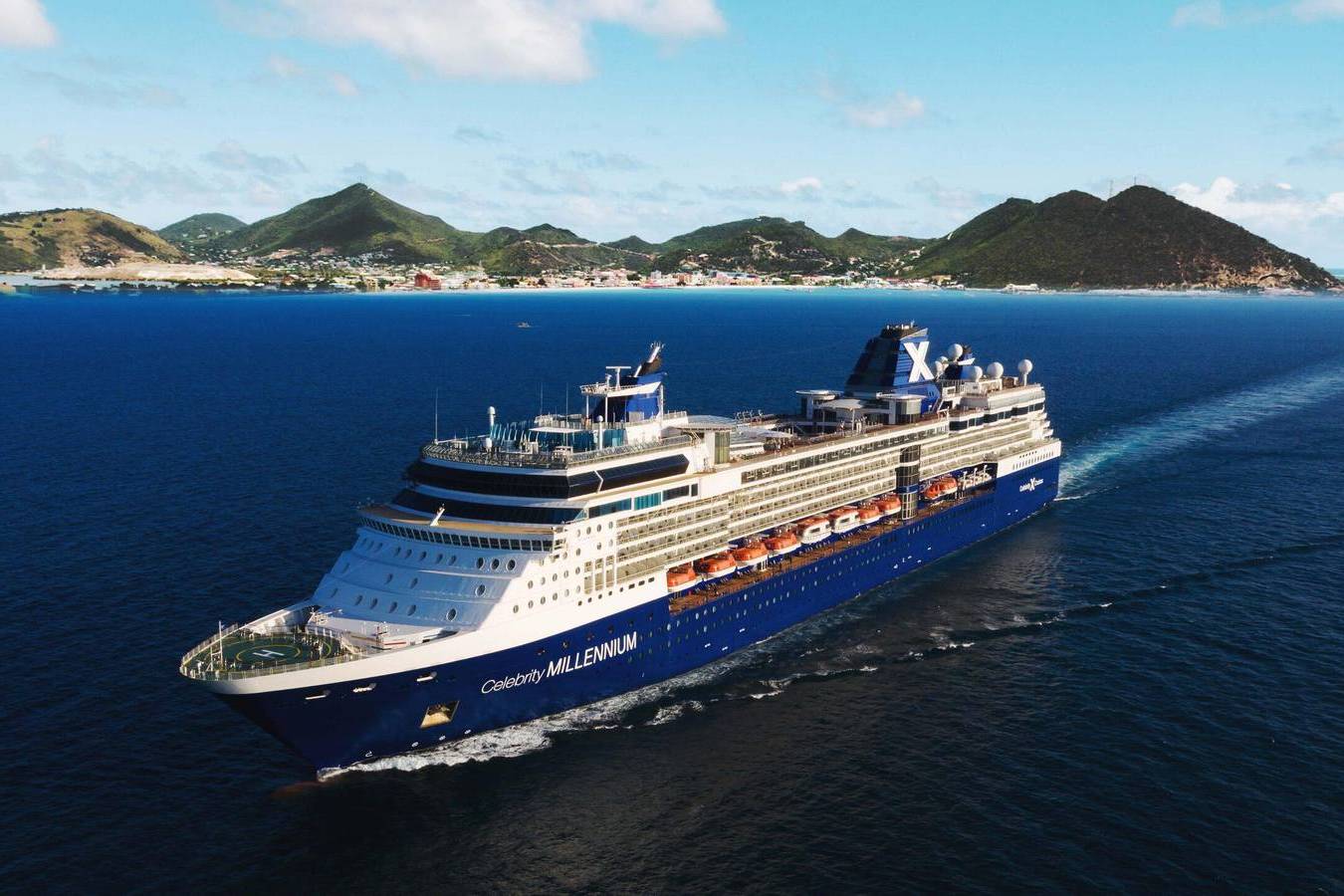 Celebrity Millennium at St. Maarten - © Copyright: Celebrity Cruises