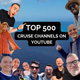 Top 500 Cruise Channels on YouTube